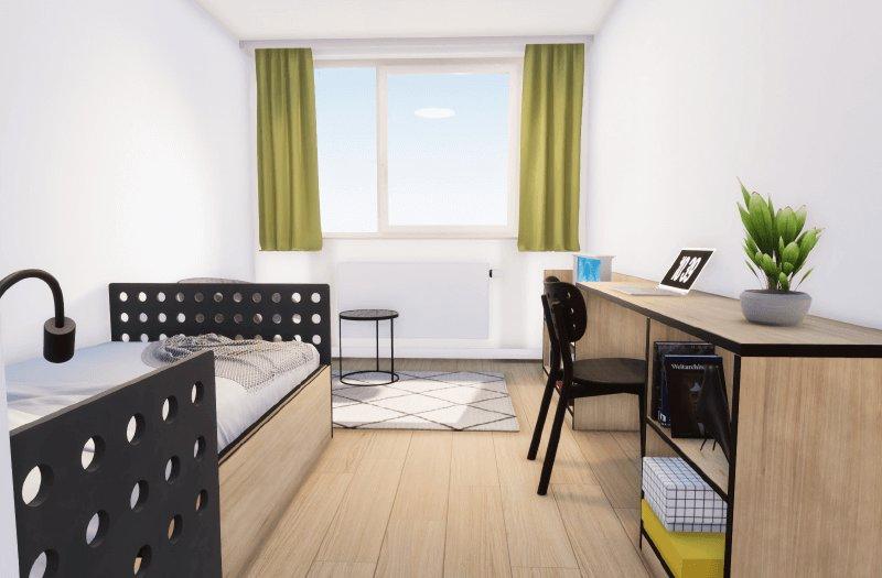 Etagenwohnung Ostfildern - 1 Zimmer, 19 m&sup2;, 510&euro; | Angebot:26426633