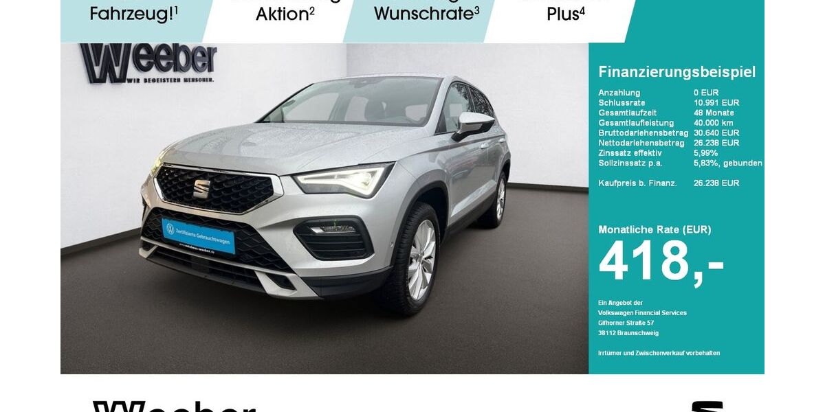 Seat Ateca 64.867 km 26.238 &euro; Herrenberg 71083