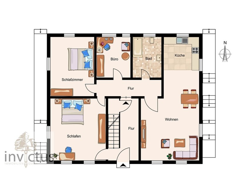 Außergewöhnliche Kapitalanlage - Charmantes 5-Familienhaus zentral in Ludwigsburg 14 zimmer