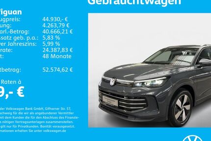 VW Tiguan 1.505 km 43.430 &euro; Stuttgart-Feuerbach 70469