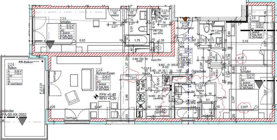 Etagenwohnung Gäufelden - 3 Zimmer, 86 m&sup2;, 1.295&euro; | Angebot:25650510