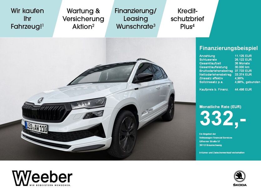Skoda Karoq 1.999 km 44.198 € Leonberg 71229