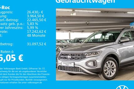 VW T-Roc 13.700 km 26.430 &euro; Stuttgart-Wangen 70188