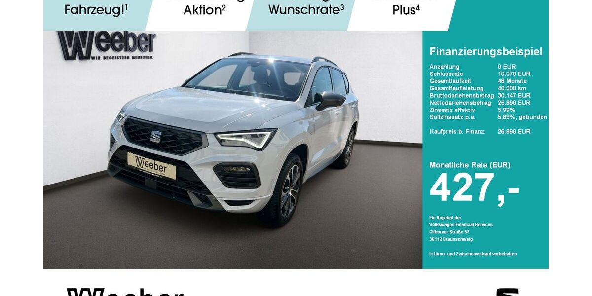 Seat Ateca 42.488 km 25.490 &euro; Herrenberg 71083