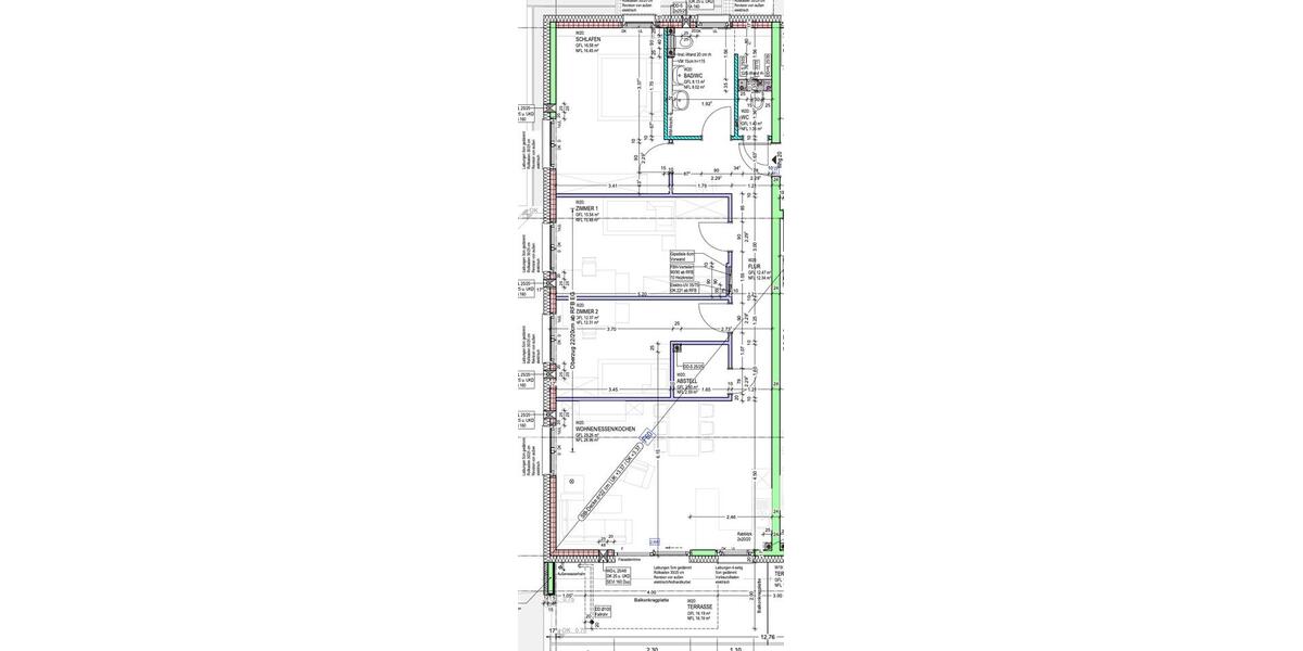 Erdgeschoßwohnung Rottenburg am Neckar - 4 Zimmer, 105 m&sup2;, 1.500&euro; | Angebot:27544866