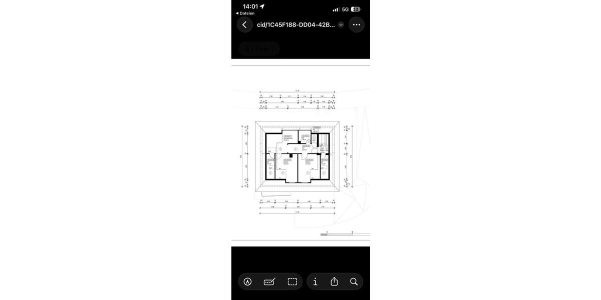 Dachgeschoßwohnung Pforzheim Eutingen - 2.5 Zimmer, 67 m&sup2;, 600&euro; | Angebot:25948445