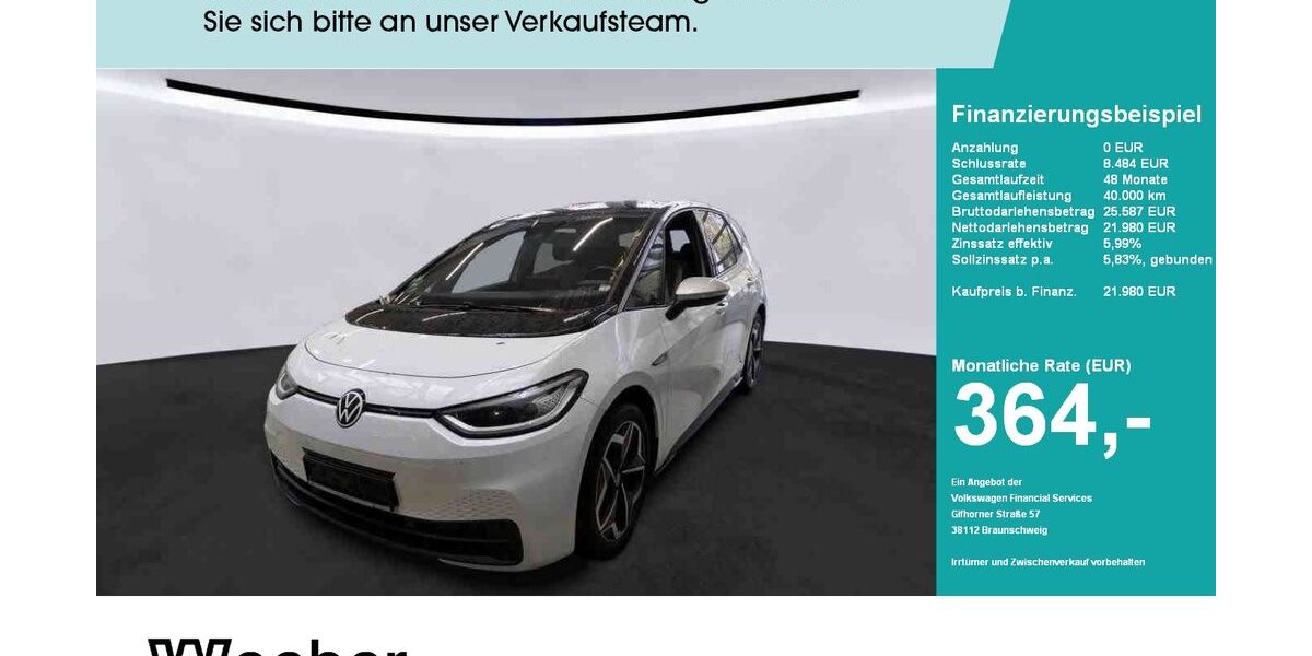 VW ID.3 33.183 km 21.850 &euro; Calw 75365