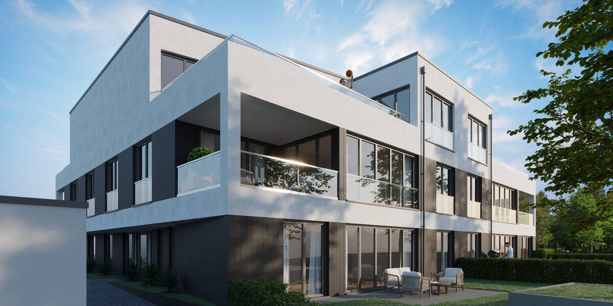 Erdgeschoss-Highlight mit 3 Zimmern, 2 Bädern & großer Terrasse 3 zimmer