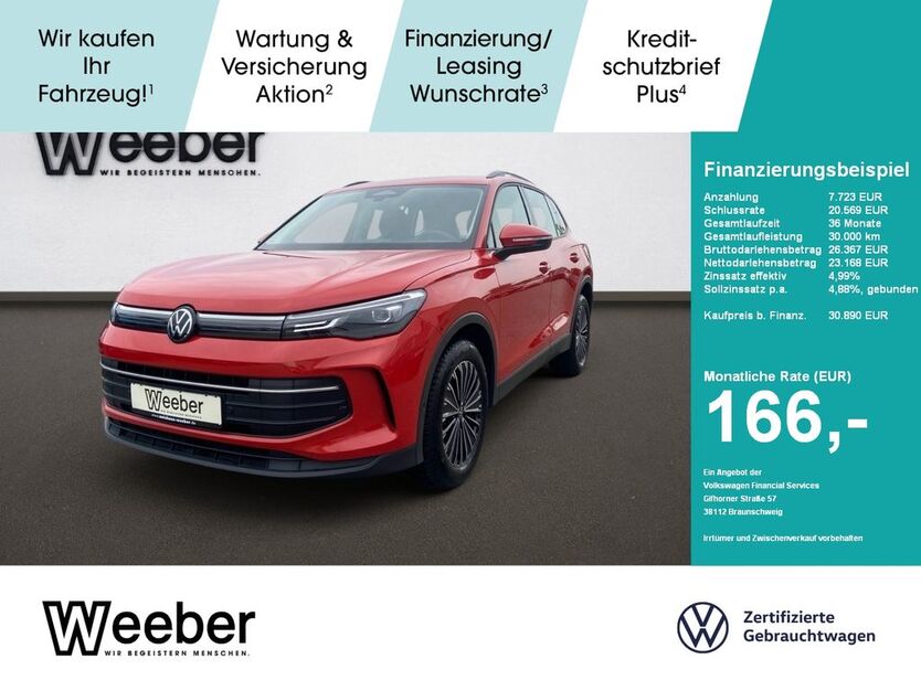 VW Tiguan 15.484 km 29.390 € Calw 75365