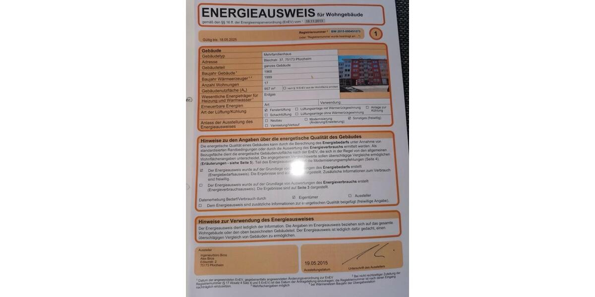 Etagenwohnung Pforzheim Dillweißenstein - 2 Zimmer, 57 m&sup2;, 165.000&euro; | Angebot:26492675