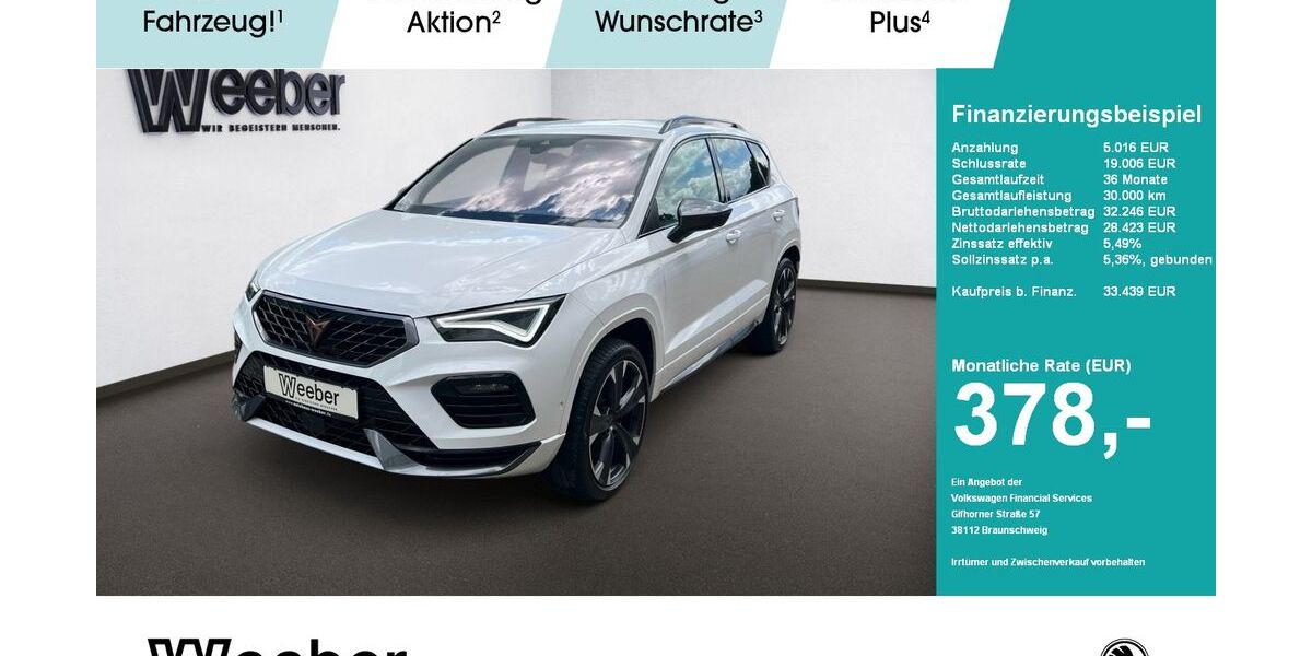 Cupra Ateca 32.660 km 33.439 &euro; Herrenberg 71083