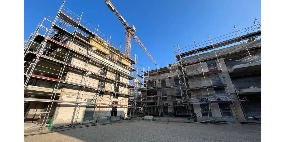 moderne Erdgeschosswohnung mit West-Terrasse und Gartenanteil 3 zimmer