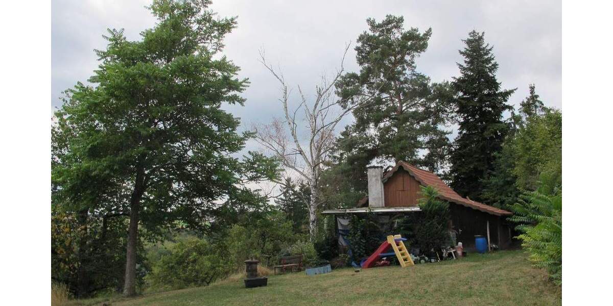 Herrliches Wochenendgrundstück mit bester Aussicht - zwei Brunnen, Baumbestand, aufteilbar in 2 oder drei Flächen, Südhang, teilbar zimmer