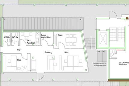 Gewerbeobjekt Ostfildern - 1.450&euro; | Angebot:25080701