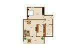 Etagenwohnung Leonberg Warmbronn - 2 Zimmer, 54 m&sup2;, 680&euro; | Angebot:26643632