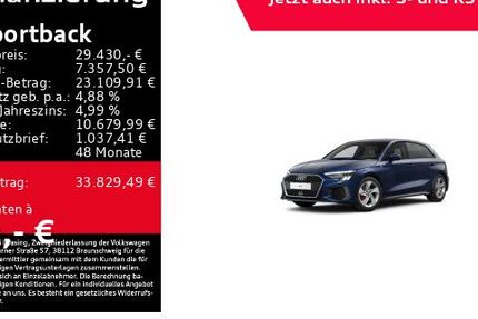 Audi A3 43.498 km 28.860 &euro; Tübingen 72072