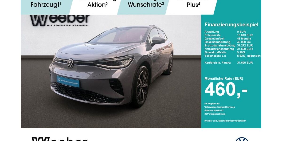 VW ID.4 29.596 km 31.250 &euro; Weil der Stadt 71263